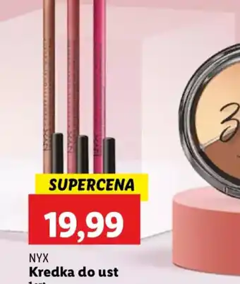 Lidl Kredka do ust NYX oferta