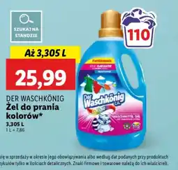 Lidl Der Waschkonig Zel do prania kolorów oferta