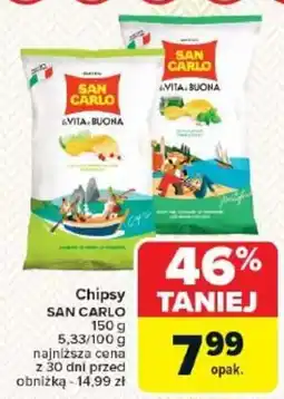 Carrefour Chipsy SAN CARLO oferta