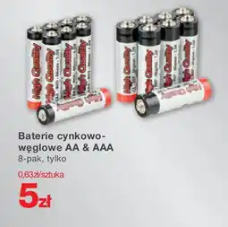 KiK Baterie cynkowo-węglowe AA & AAA oferta