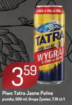 Avita Piwo Tatra Jasne Pełne Grupa Żywiec oferta