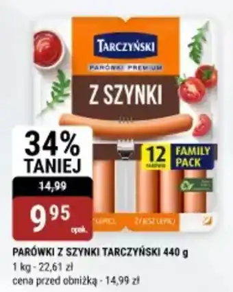 bi1 Parówki z szynki tarczyński oferta