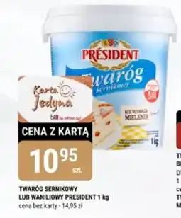 bi1 Twaróg sernikowy lub waniliowy president oferta