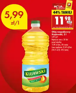 Biedronka Olej rzepakowy Kujawski 2L oferta