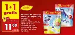 Biedronka Zawieszka WC Domestos Power5 4x50g oferta