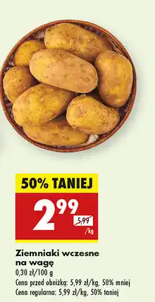 Biedronka Ziemniaki wczesne oferta