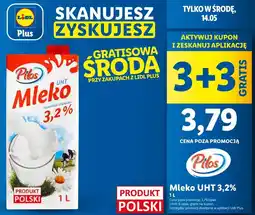Lidl Mleko UHT 3.2% PILOS oferta