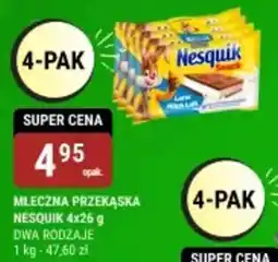 bi1 Mleczna przekąska nesquik oferta