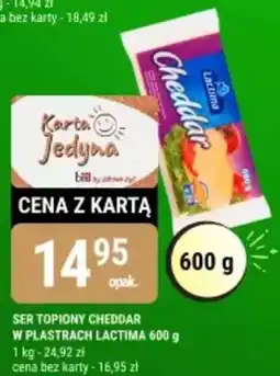 bi1 Ser topiony cheddar w plastrach lactima oferta