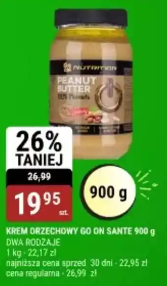bi1 Krem orzechowy go on sante oferta