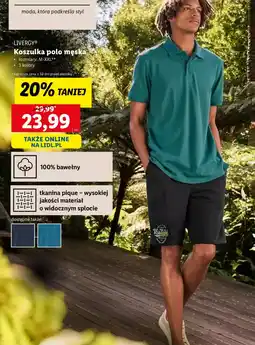Lidl Livergy Koszulka polo męska oferta