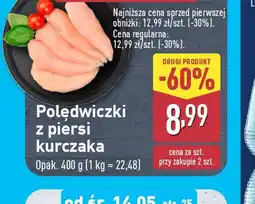 ALDI Polędwiczki z piersi kurczaka oferta