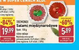 ALDI Salami międzynarodowe Tremondi oferta