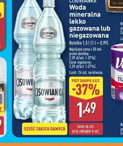 ALDI Cisowianka oferta