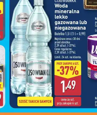 ALDI Cisowianka oferta
