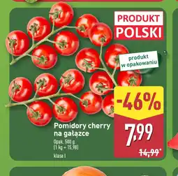 ALDI Pomidory cherry na gałązce oferta