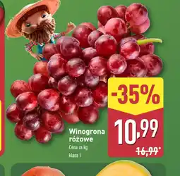 ALDI Winogrona różowe oferta