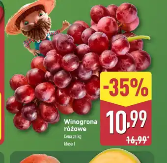 ALDI Winogrona różowe oferta