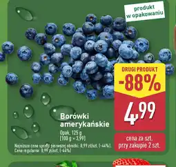 ALDI Borówki amerykańskie oferta