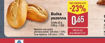 ALDI Bułka pszenna oferta