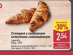 ALDI Croissant z nadzieniem orzechowo-czekoladowym oferta
