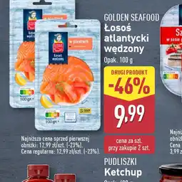 ALDI Losoś atlantycki wędzony Golden Seafood oferta
