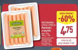 ALDI Parówki z szynki Wędliniarnia Czysta Etykieta oferta