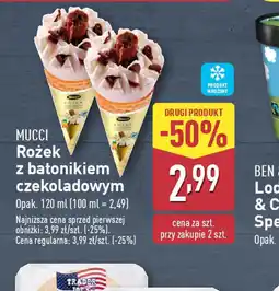 ALDI Mucci Rożek z batonikiem czekoladowym oferta