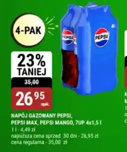 bi1 Napój gazowany pepsi, pepsi max, pepsi mango, 7up oferta