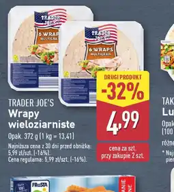 ALDI Wrapy wieloziarniste Trader Joe's oferta