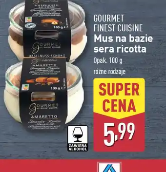 ALDI Mus na bazie sera ricotta oferta