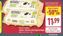 ALDI Jaja z chowu ekologicznego Wesoły Kurnik BIO oferta