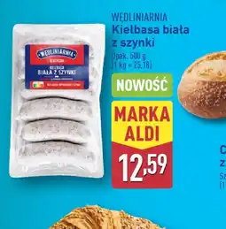 ALDI Kiełbasa biała z szynki oferta
