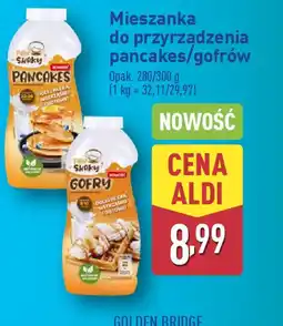 ALDI Mieszanka do przyrządzenia pancakes/gofry oferta
