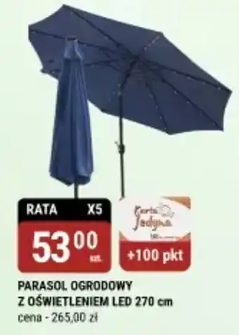 bi1 Parasol ogrodowy z oświetleniem led 270 cm oferta