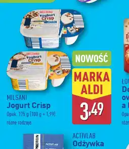 ALDI Jogurt Crisp Milsani oferta