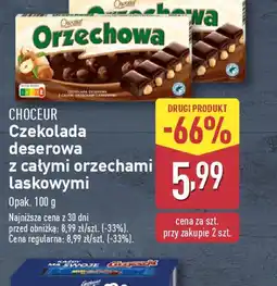 ALDI Czekolada deserowa z całymi orzechami laskowymi oferta