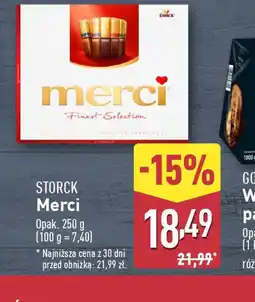 ALDI Storck Merci oferta