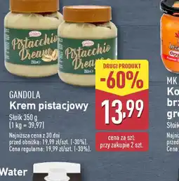 ALDI Krem pistacjowy Gandola oferta