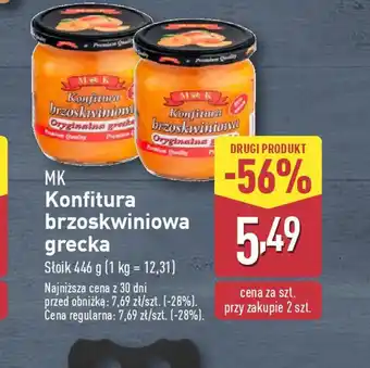 ALDI Konfitura brzoskwiniowa grecka MK oferta