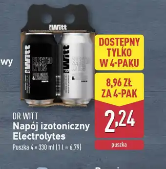ALDI Dr Witt Napój izotoniczny Electrolytes oferta