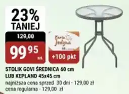 bi1 Stolik govi średnica lub kepland oferta