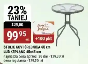 bi1 Stolik govi średnica lub kepland oferta