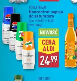 ALDI Koncentrat napoju do saturatora SodaStream oferta