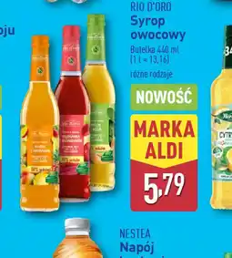 ALDI Syrop owocowy Rio D'oro oferta