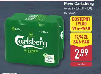 ALDI Piwo Carlsberg oferta