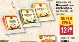 ALDI Hiszpański ser dojrzewający Tesoros del Sur oferta