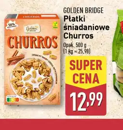 ALDI Płatki śniadaniowe Golden Bridge Churros oferta