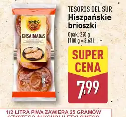 ALDI Tesoros del Sur Hiszpańskie brioszki oferta