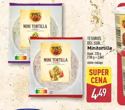 ALDI Tesoros Del Sur Minitortille oferta